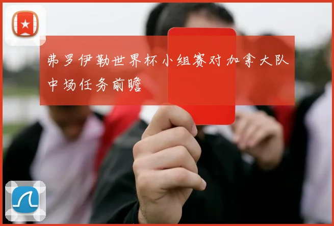 弗罗伊勒世界杯小组赛对加拿大队中场任务前瞻